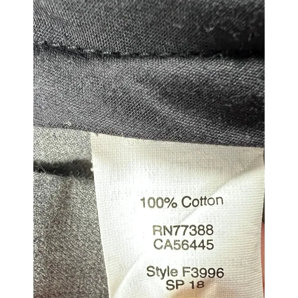 J. Crew Factory Men's Bedford Light Gray Dress Pants Size 34x30 (35x27.5)